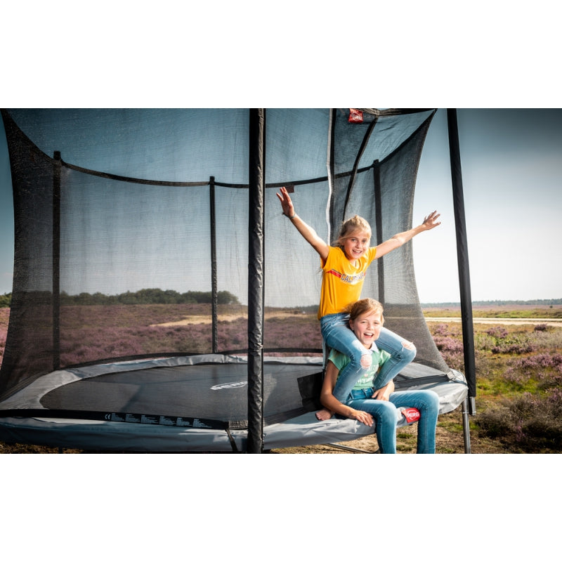 BERG Studsmatta Favorit Grå 270 cm + Comfort Net