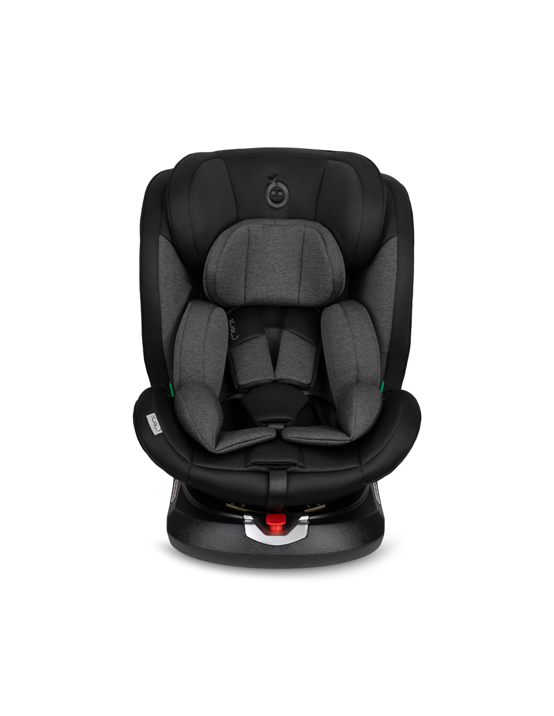 MoMi EMI Car Seat 360° Rotation, Black