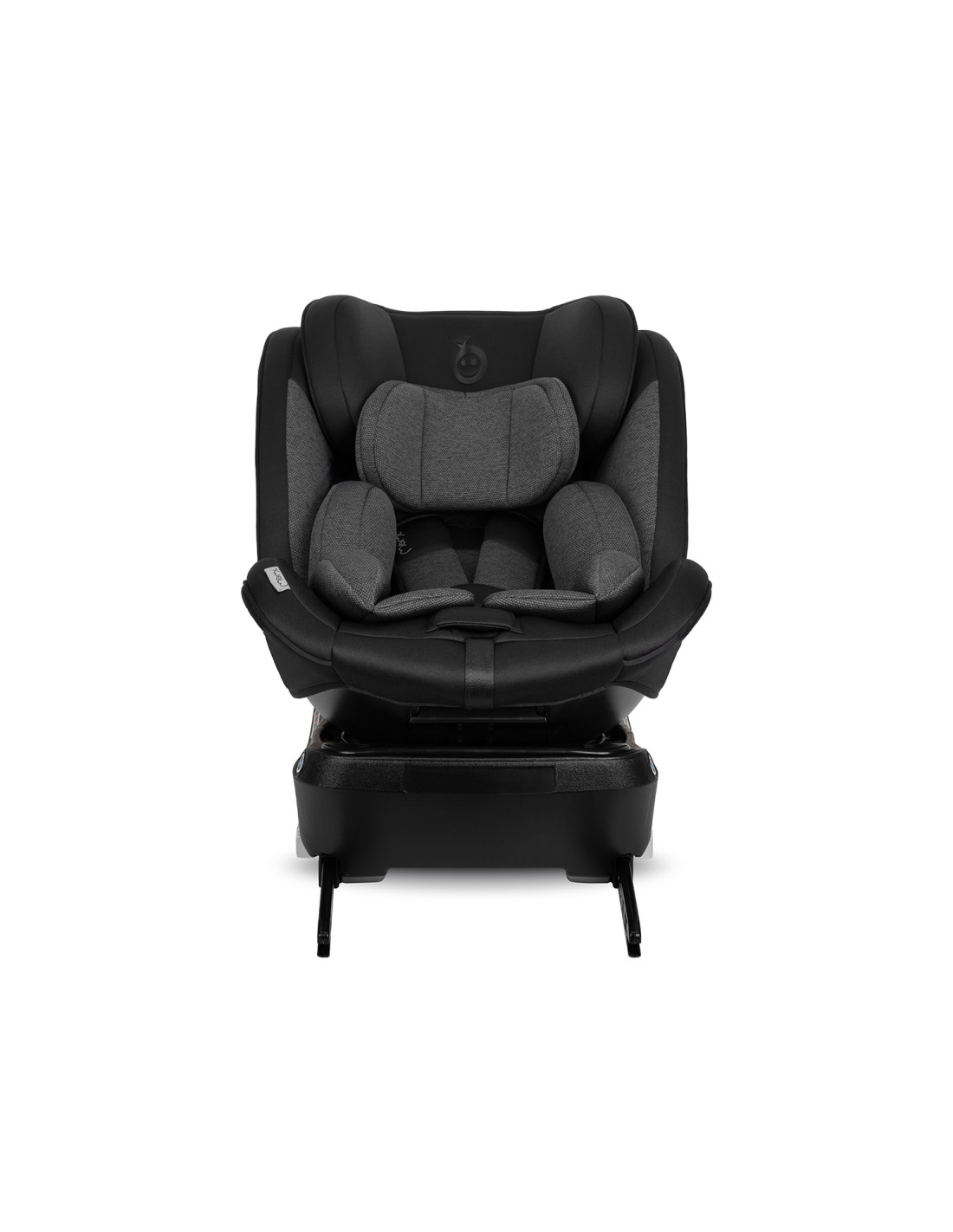 MoMi EMI Car Seat 360° Rotation, Black