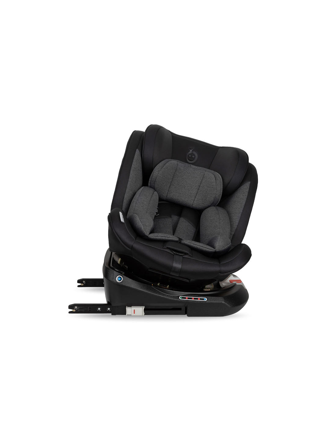 MoMi EMI Car Seat 360° Rotation, Black
