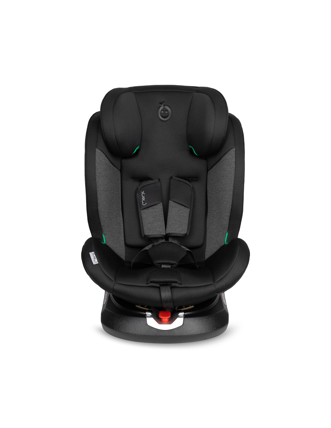 MoMi EMI Car Seat 360° Rotation, Black