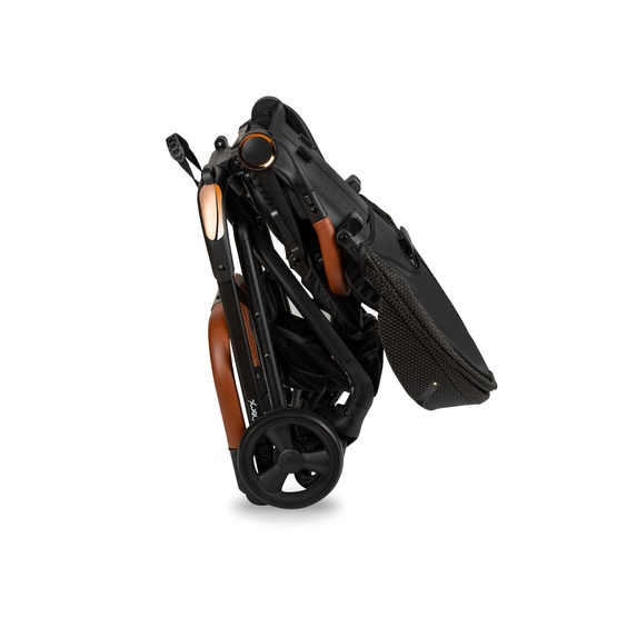 MoMi Adelle Stroller 360°, Black Gold