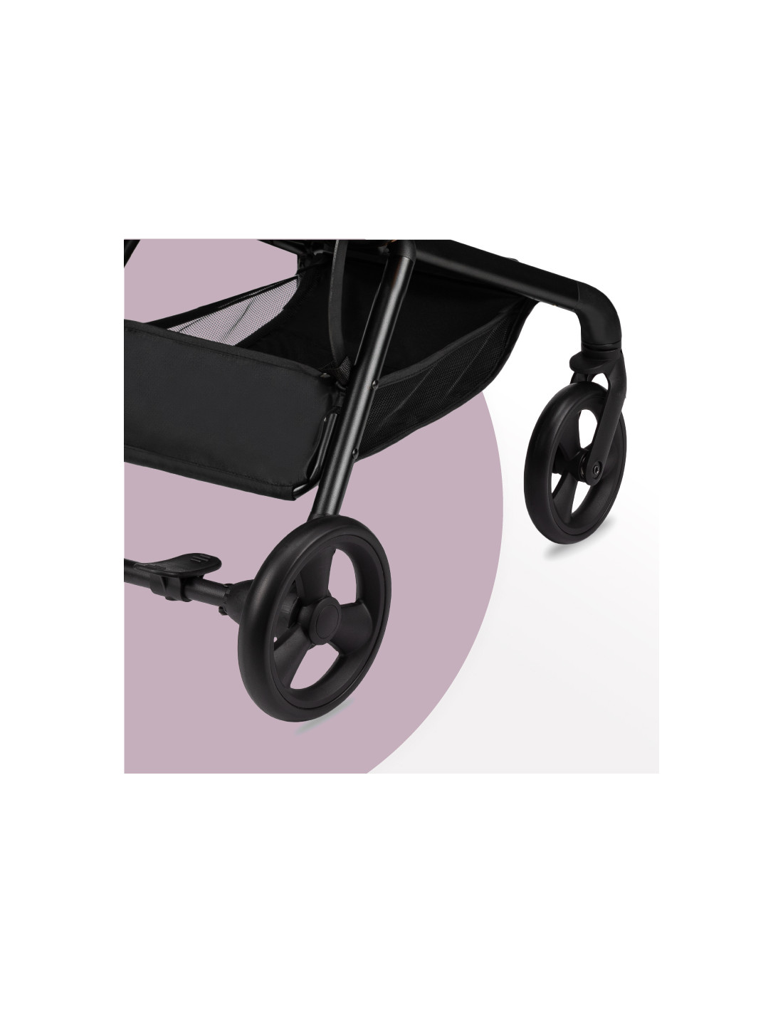 MoMi Adelle Stroller 360°, Black Gold