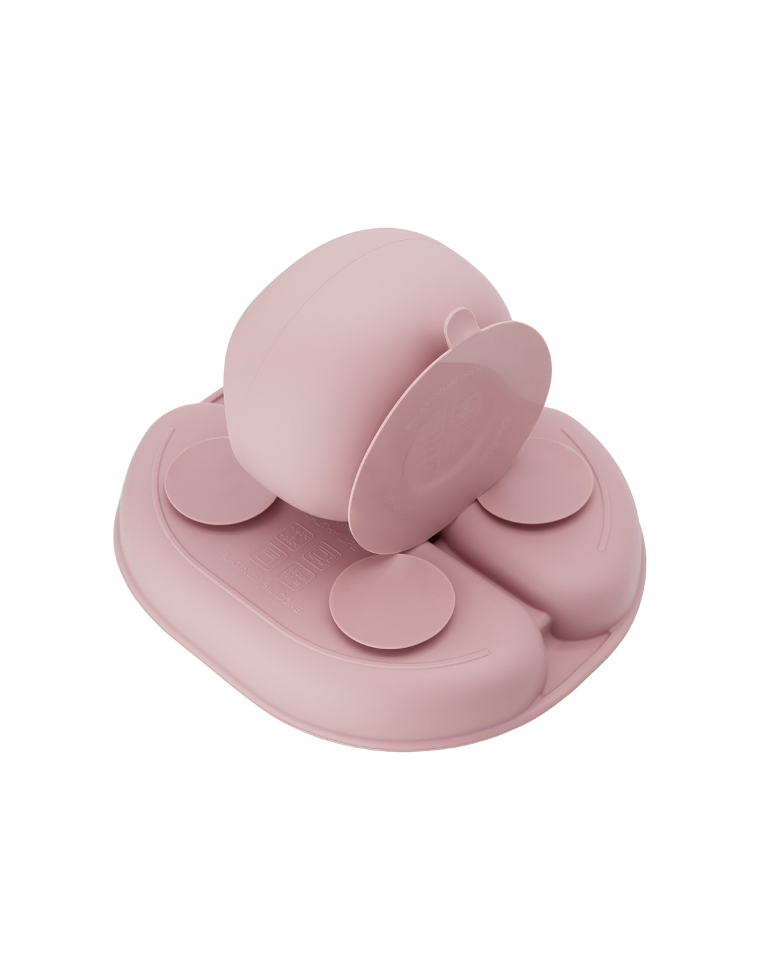 MoMi AMI Meal Set, Pink