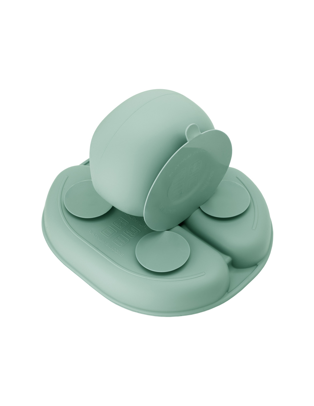 MoMi AMI Meal Set, Green