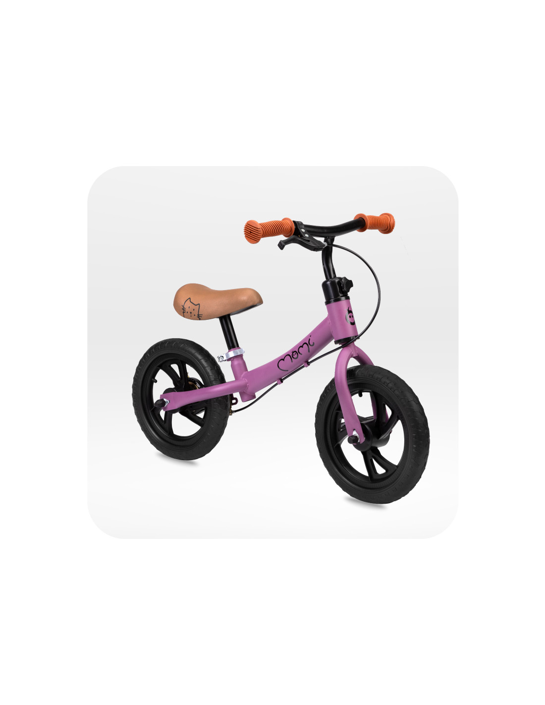 MoMi BREKI Balance bike, Purple