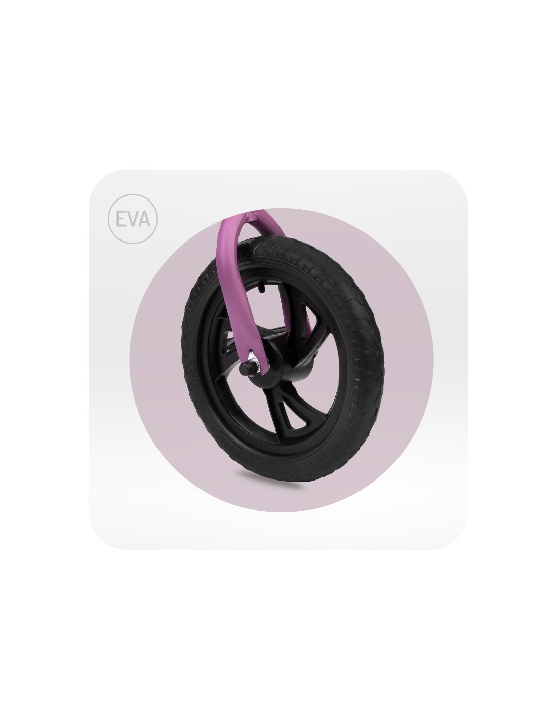 MoMi BREKI Balance bike, Purple