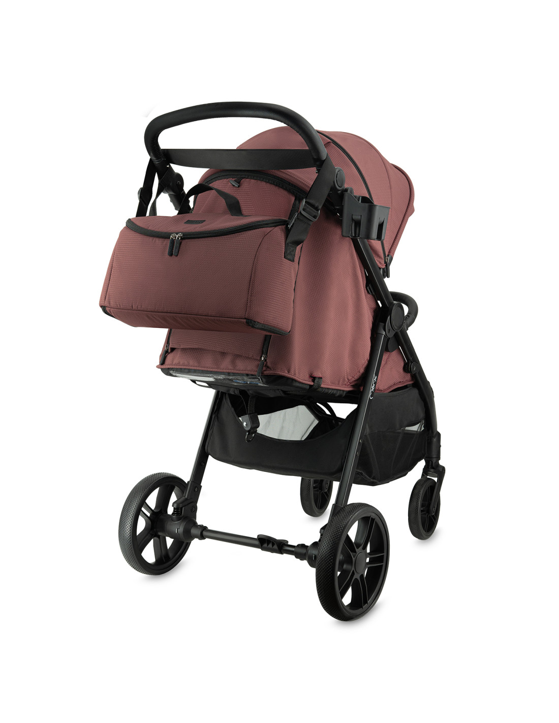 MoMi CLARA Stroller, Burgundy