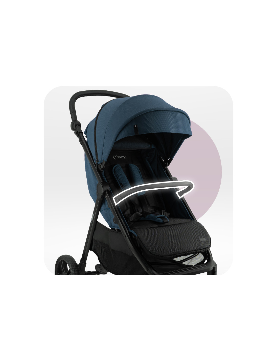 MoMi CLARA Stroller, Blue