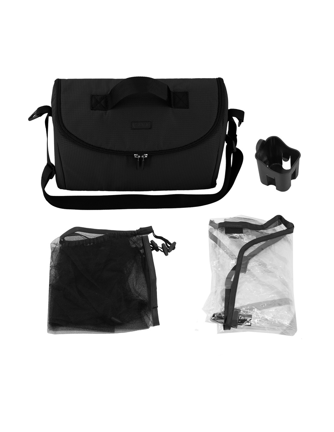 MoMi CLARA Stroller, Black