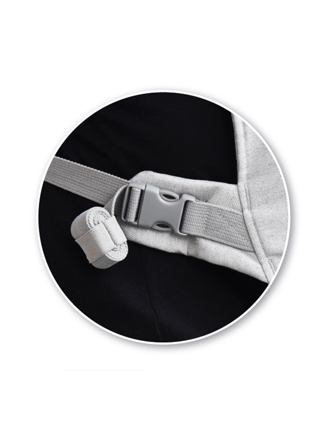 MoMi Collet Baby Carrier, Navy Blue