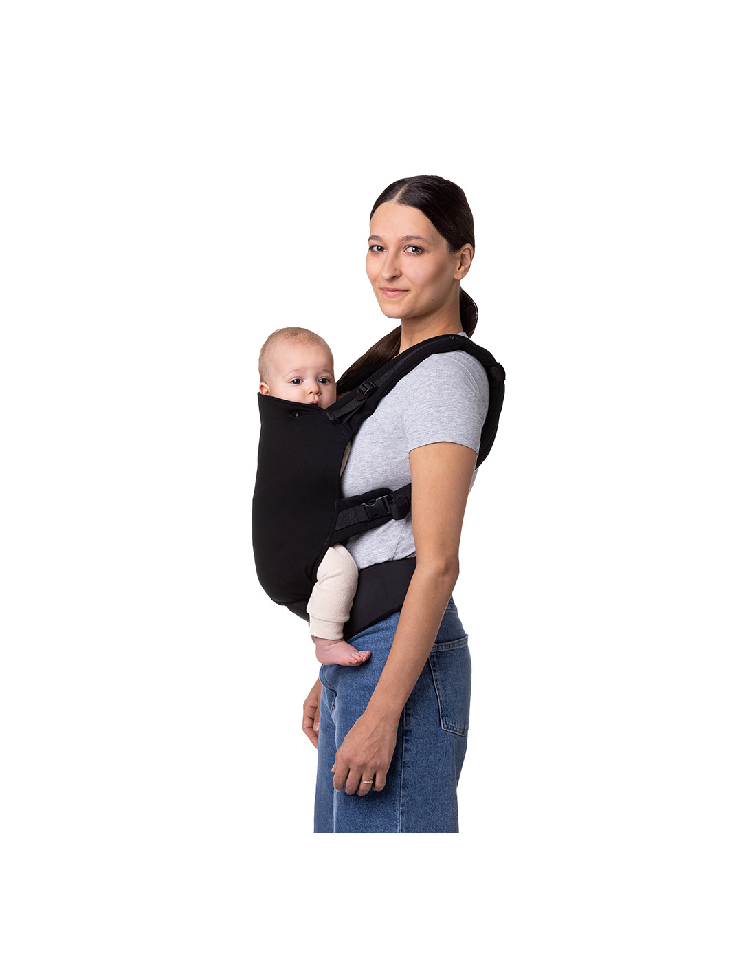 MoMi Collet Baby Carrier, Black