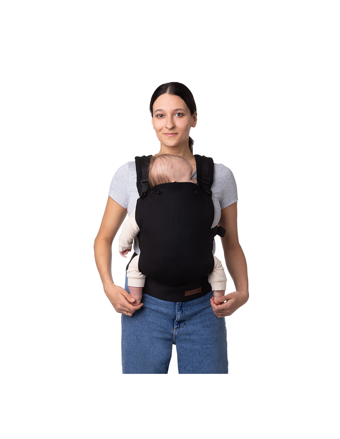 MoMi Collet Baby Carrier, Black