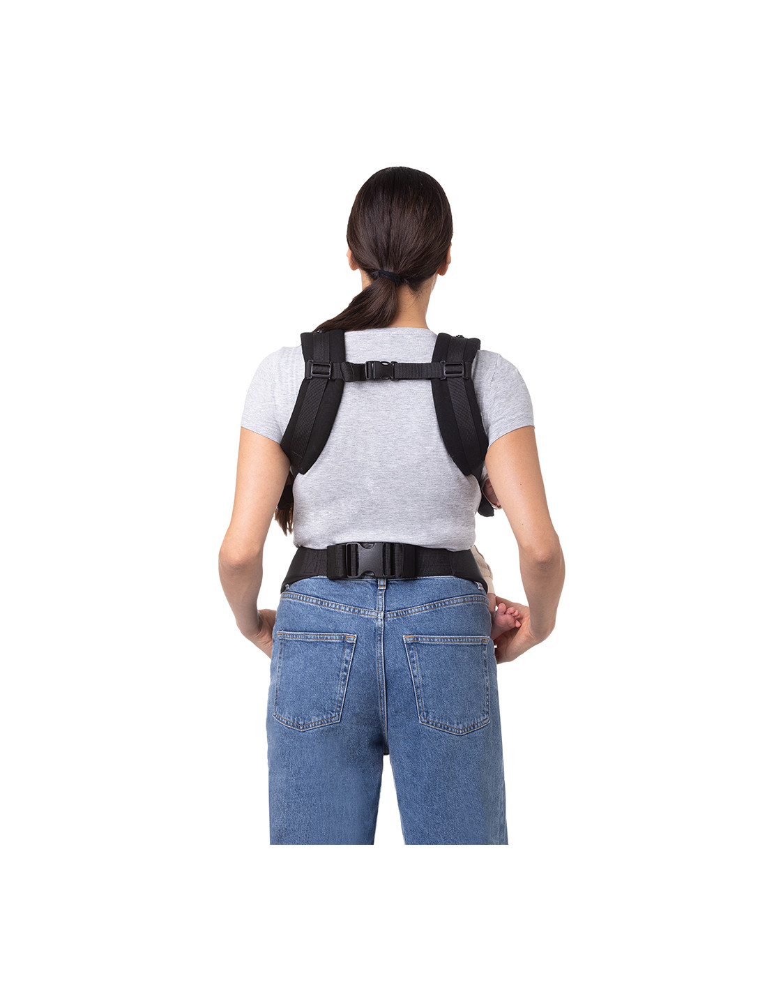 MoMi Collet Baby Carrier, Black
