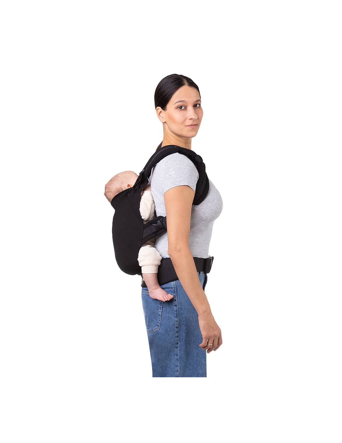 MoMi Collet Baby Carrier, Black