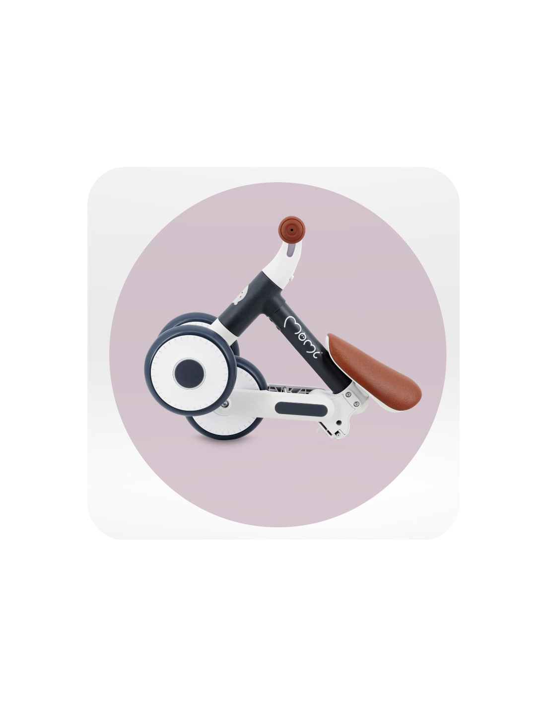 MoMi DEX Walking bike, Graphite