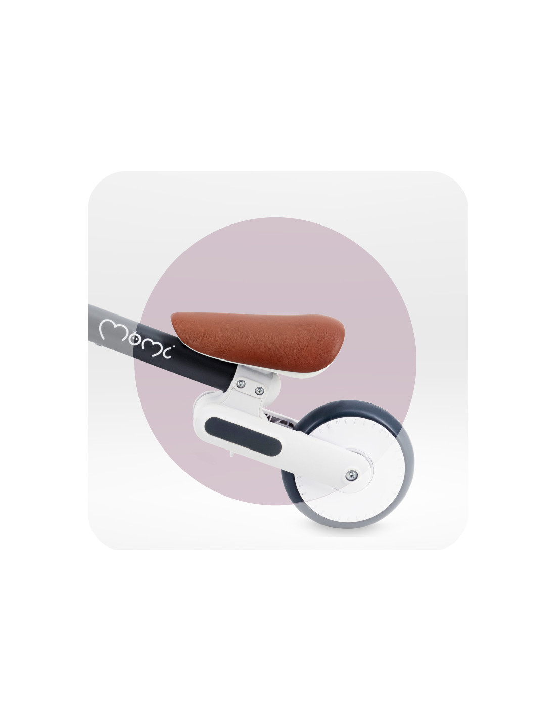MoMi DEX Walking bike, Graphite