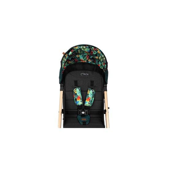 MoMi ESTELLE Stroller With Gold Frame, Green/Gold