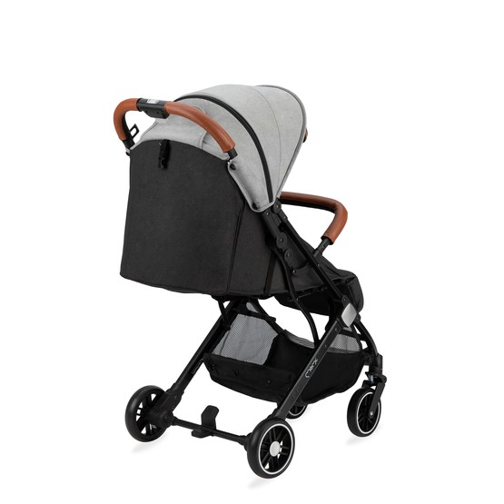 MoMi ESTELLE Pram With Gold Frame, Grey/Gold