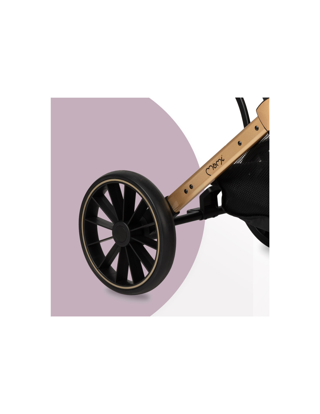 MoMI ESTELLE DAKAR Pram, Black