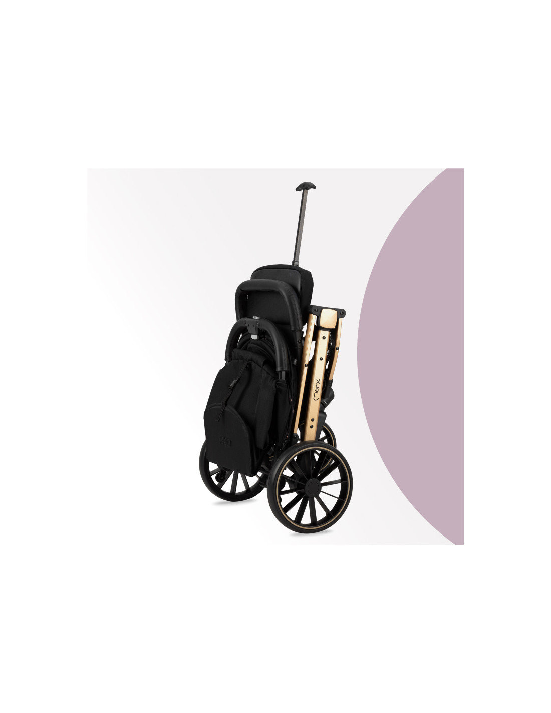 MoMI ESTELLE DAKAR Pram, Black