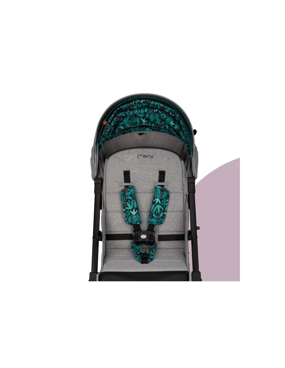 MoMI ESTELLE DAKAR Pram, Jungle Grey