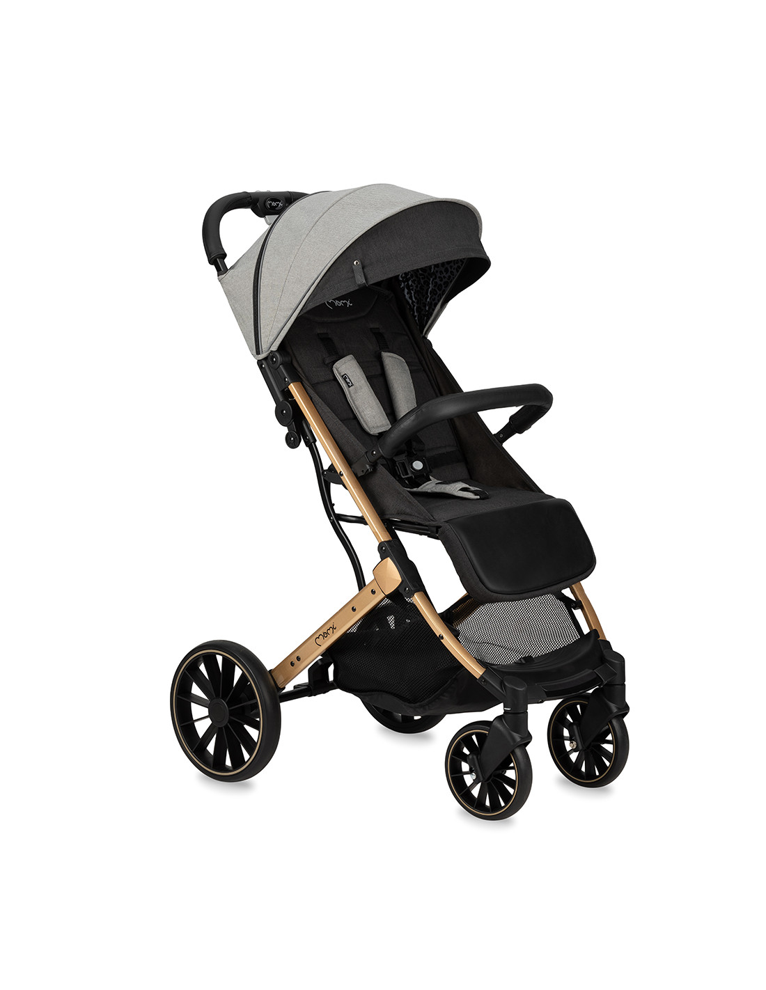 MoMI ESTELLE DAKAR Pram, Leopard Grey