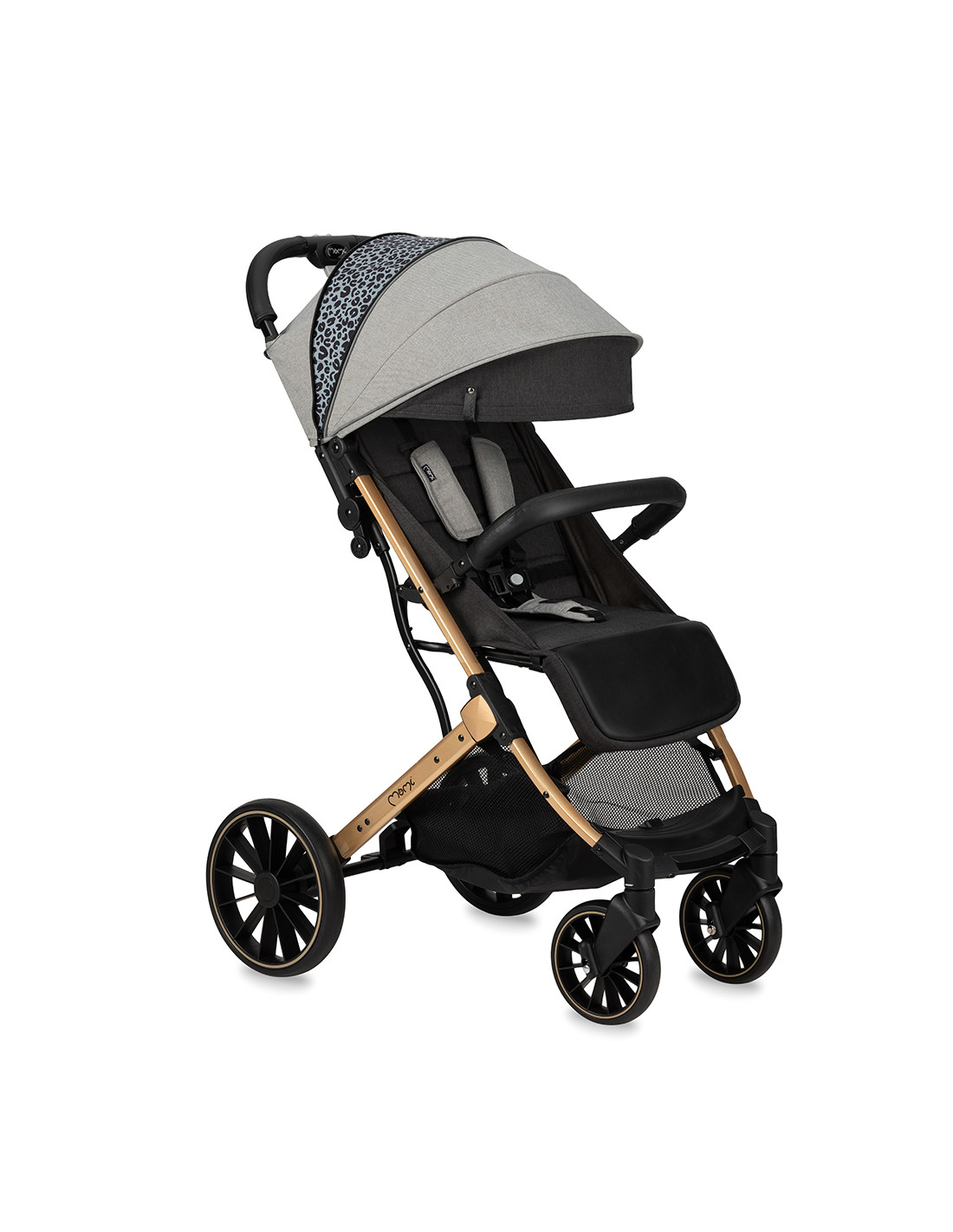 MoMI ESTELLE DAKAR Pram, Leopard Grey