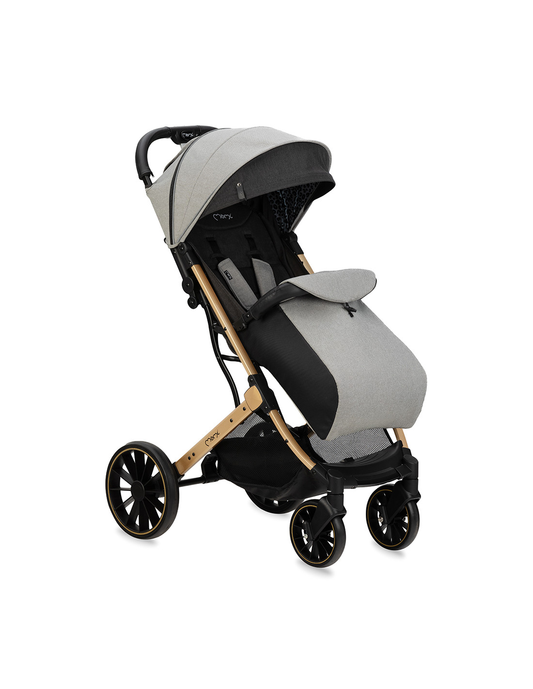 MoMI ESTELLE DAKAR Pram, Leopard Grey