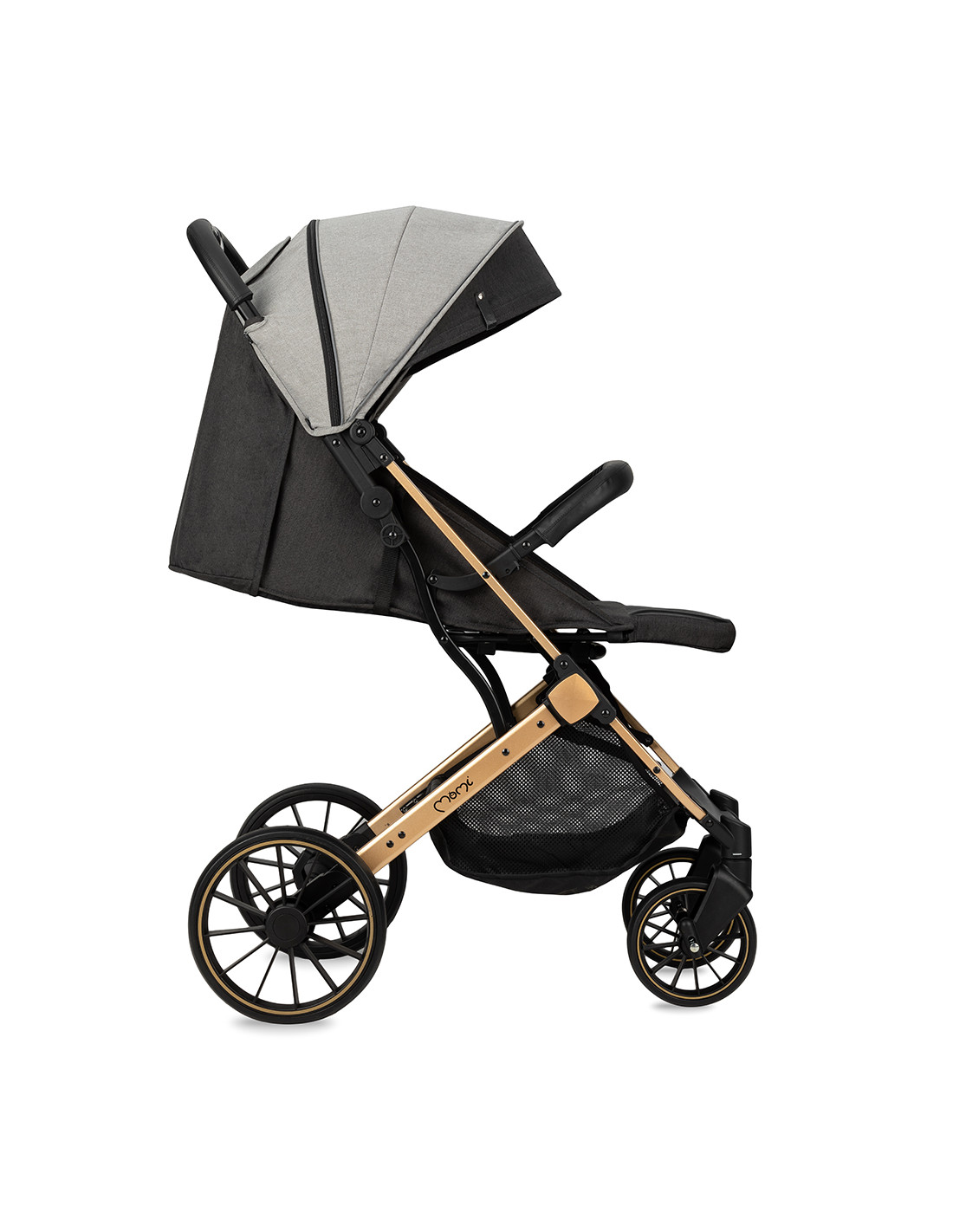 MoMI ESTELLE DAKAR Pram, Leopard Grey