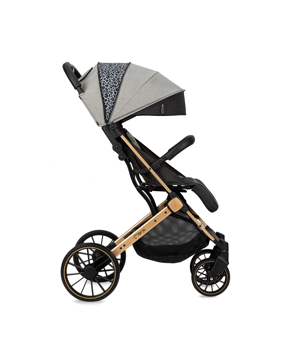 MoMI ESTELLE DAKAR Pram, Leopard Grey