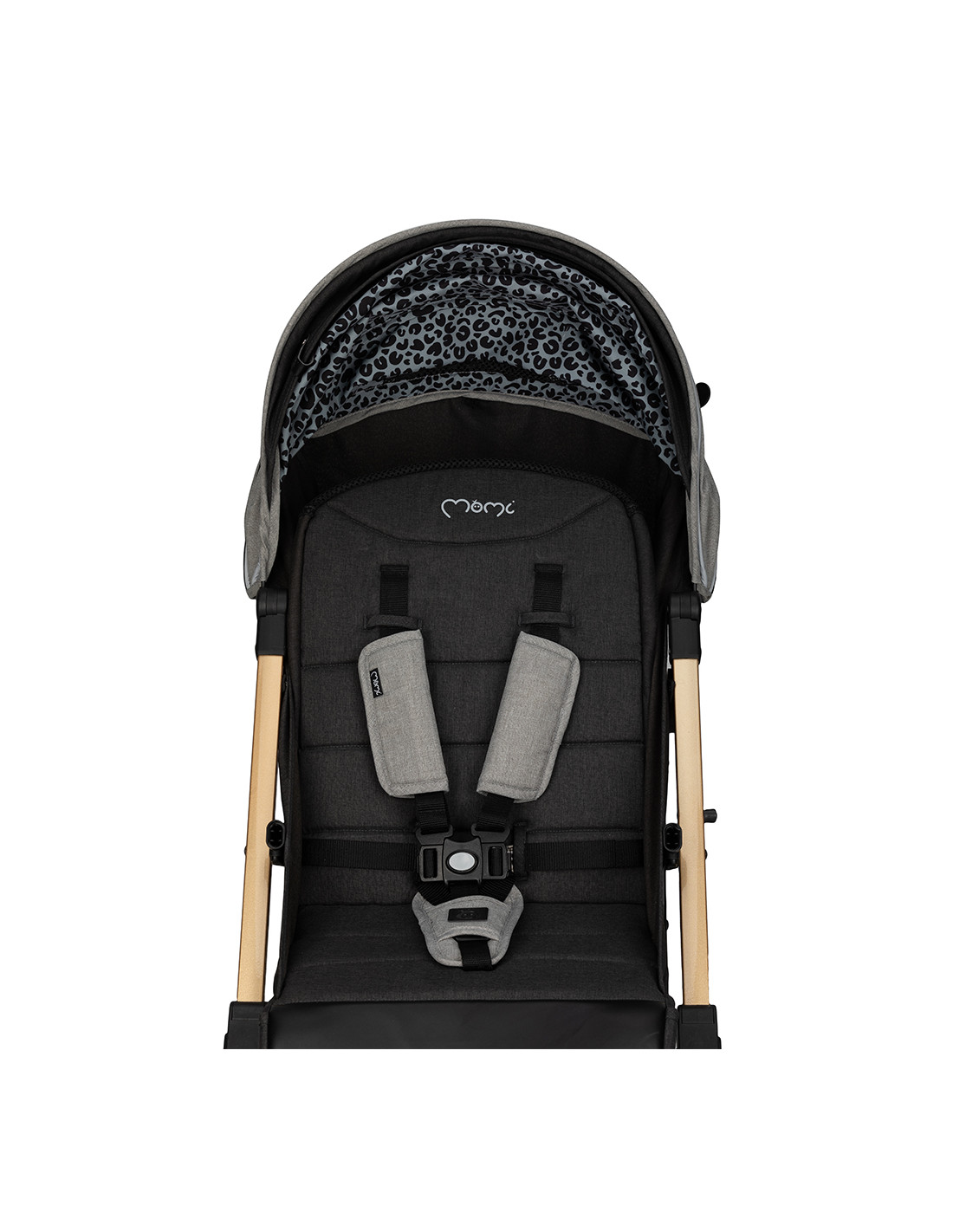 MoMI ESTELLE DAKAR Pram, Leopard Grey