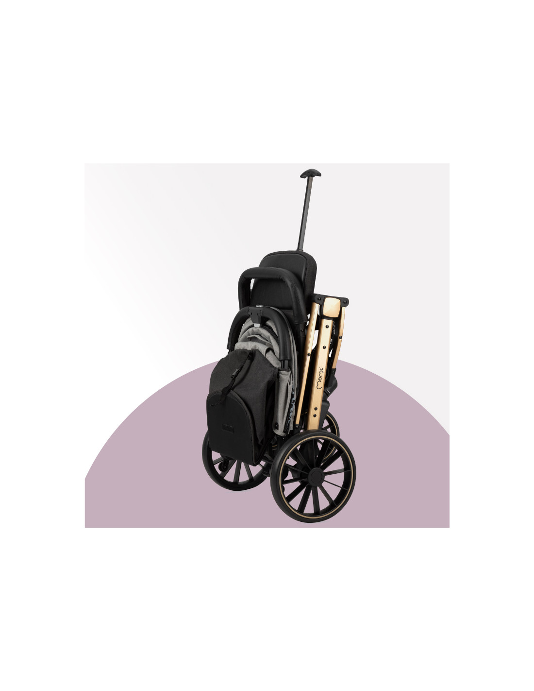 MoMI ESTELLE DAKAR Pram, Leopard Grey