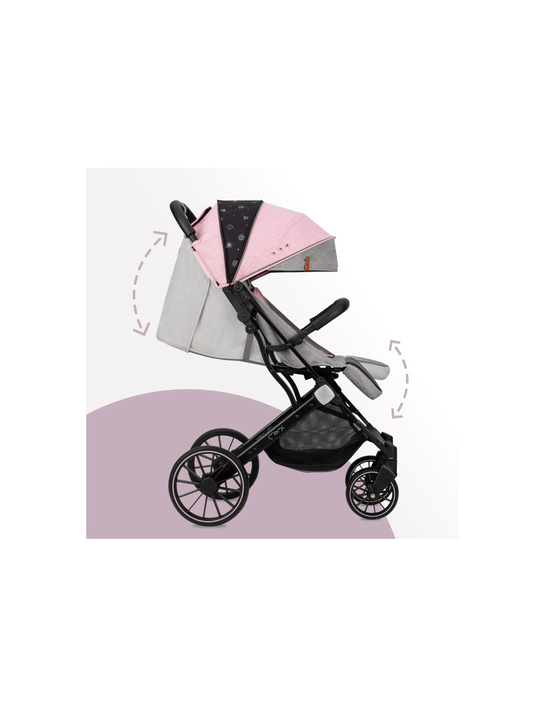 MoMI ESTELLE DAKAR Stroller, Pink