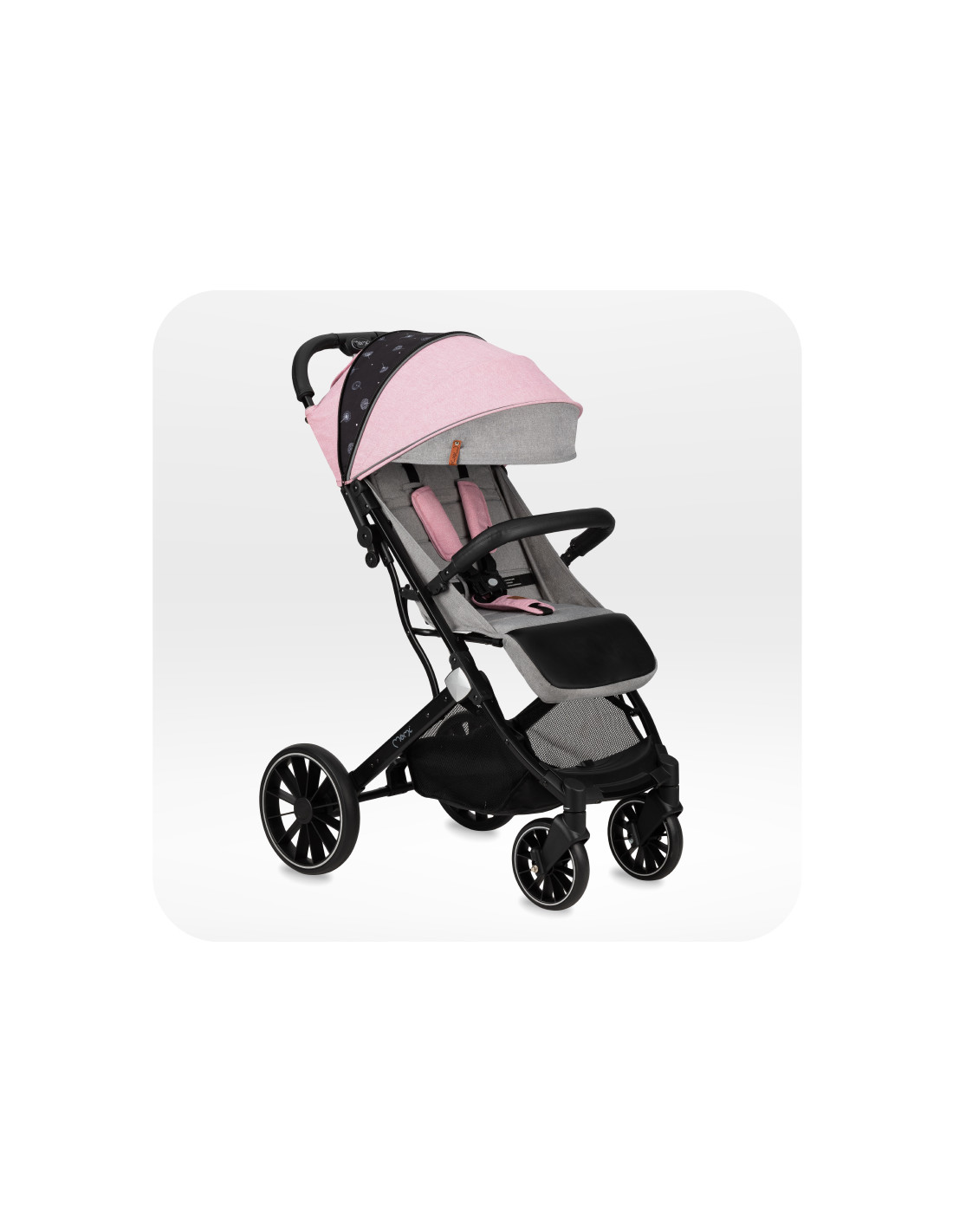 MoMi ESTELLE LIGHT PLUS Stroller, Pink