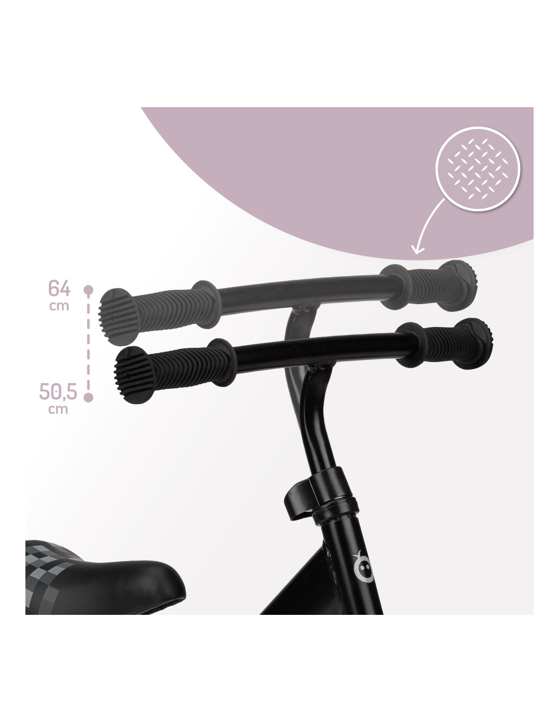 MoMi FLEET Balance Bike, Black