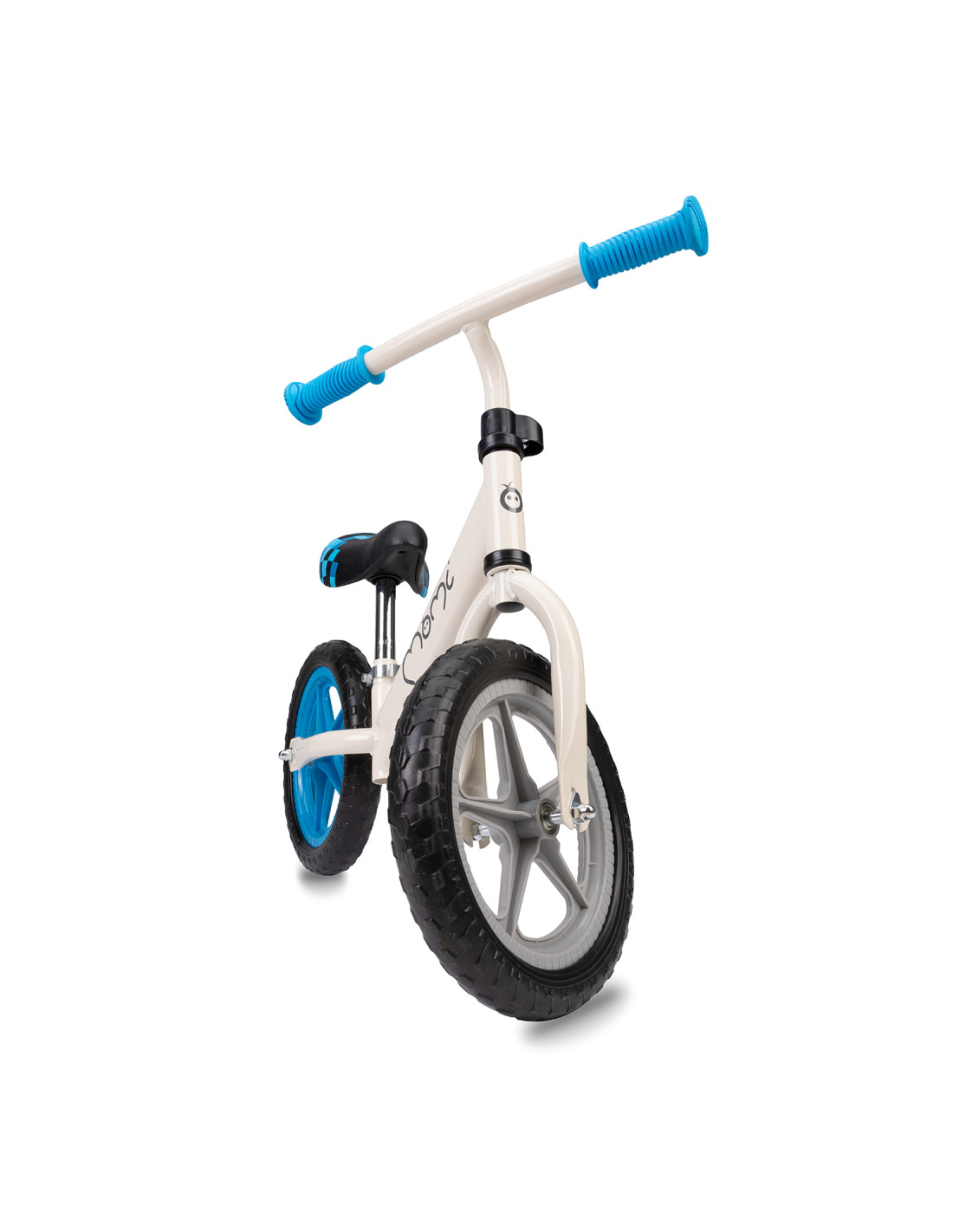 MoMi FLEET Balance Bike, White/Blue
