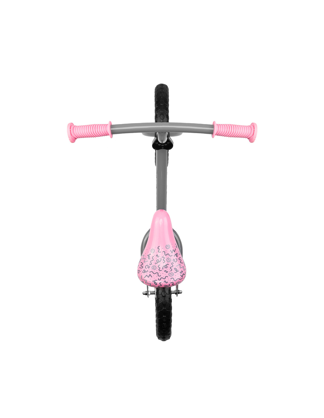 MoMi FLEET Balance Bike, Grey/Pink