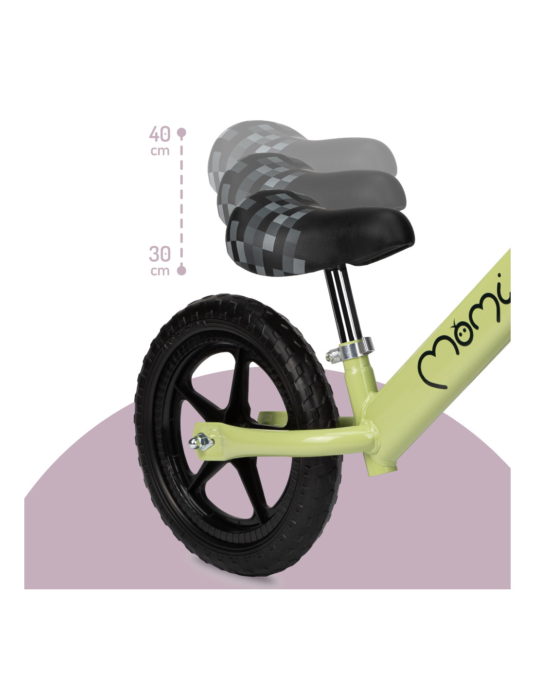 MoMi FLEET Balance Bike, Green