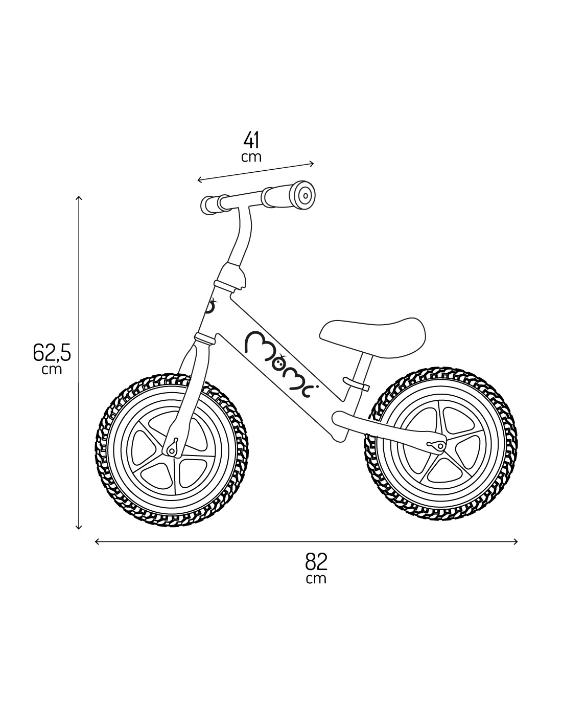 MoMi FLEET Balance Bike, Green