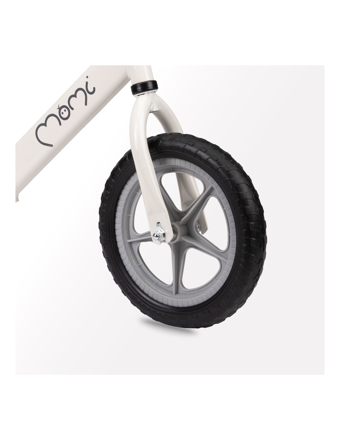 MoMi FLEET Balance Bike, White/Blue