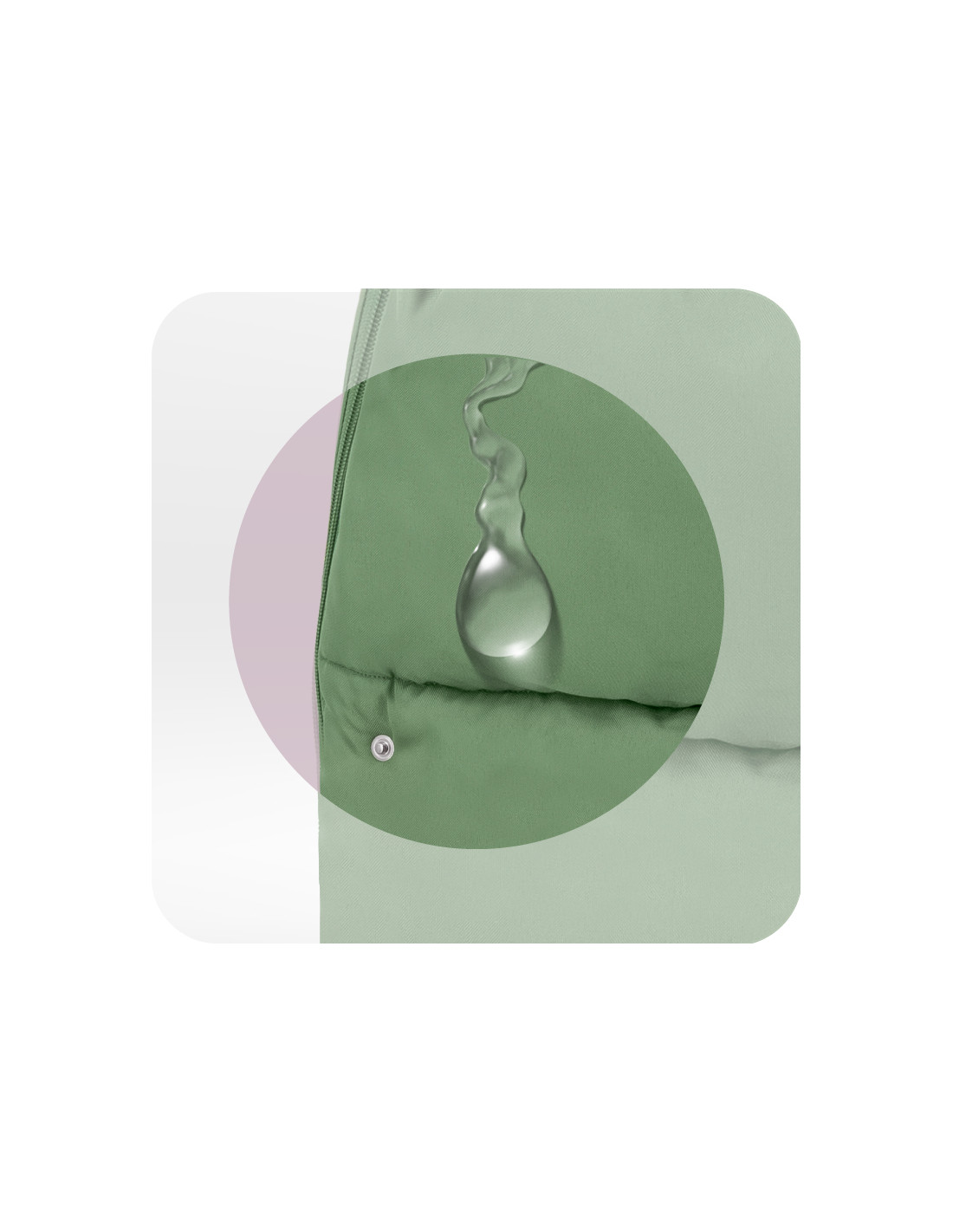 MoMi Travel Bag 2in1, Green