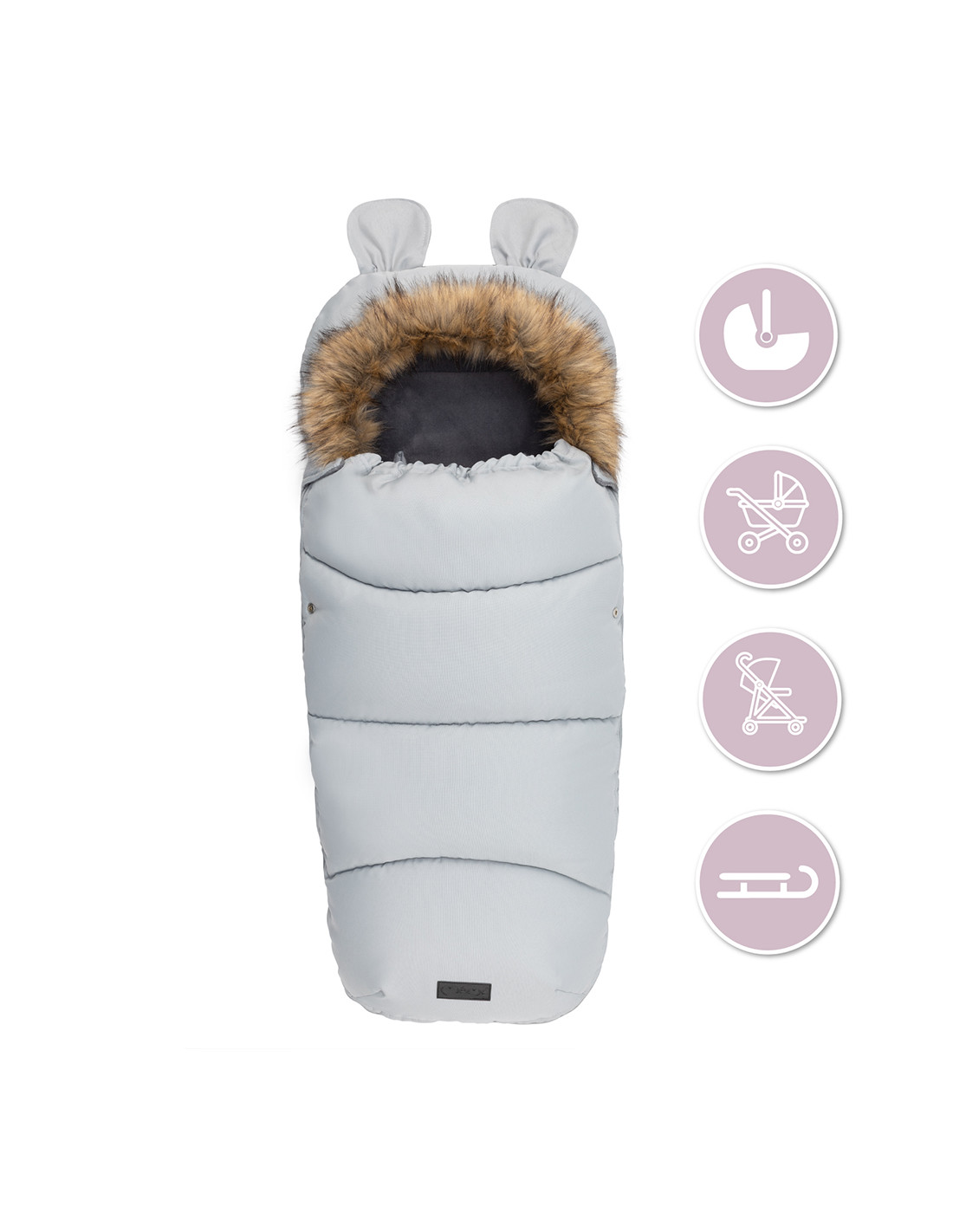 MoMi Travel Bag, Grey