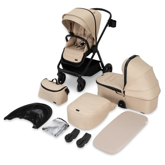 MoMi Giselle Pram 2-in-1, Beige