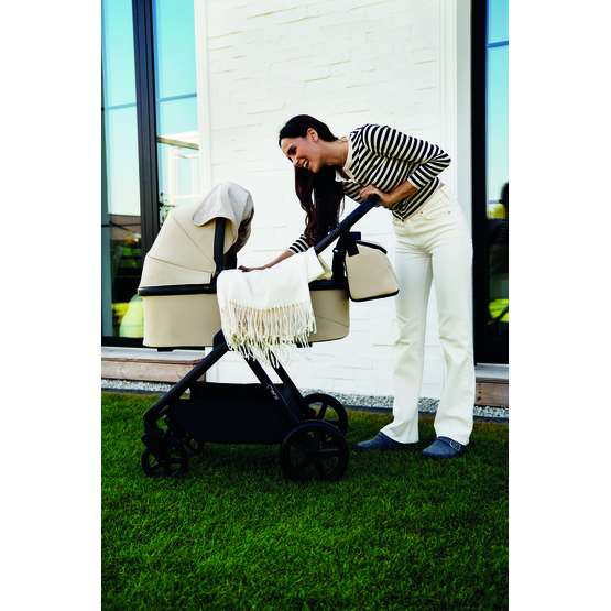 MoMi Giselle Pram 2-in-1, Beige