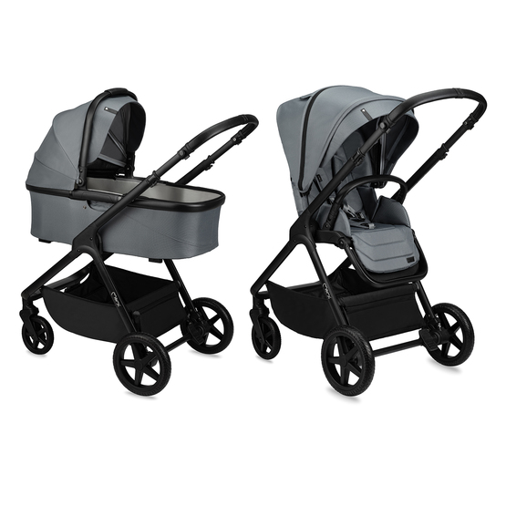 MoMi Giselle Pram 2-in-1, Grey