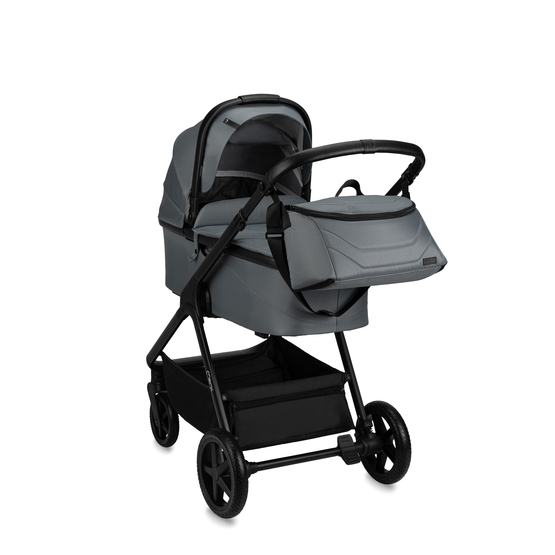 MoMi Giselle Pram 2-in-1, Grey