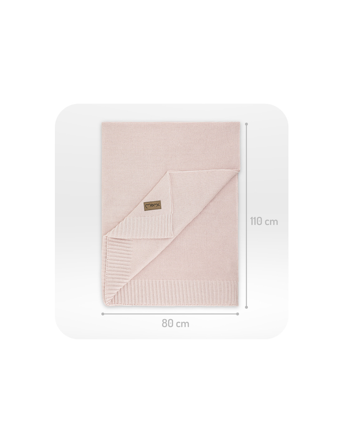 MoMi HUG Baby Blanket, Pink