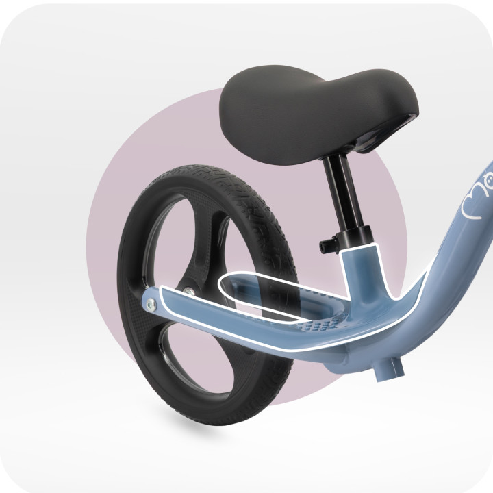 MoMi ISOKA Balance Bike With Joints, Blue