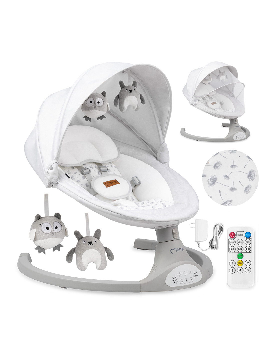 MoMi KENANI Babysitter, Light grey